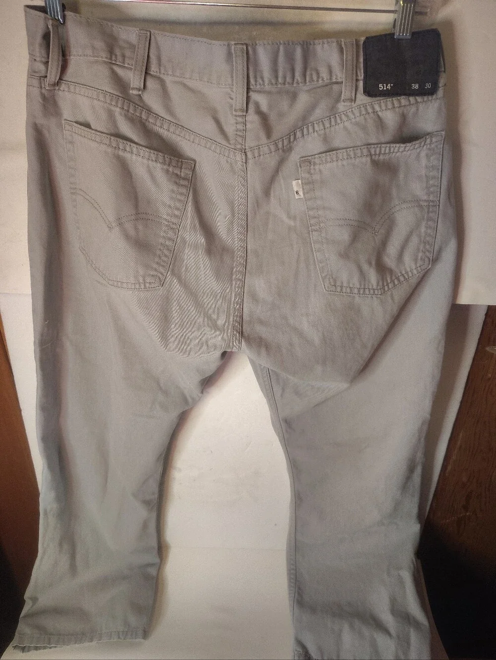 Levi's 514 Grey Jeans Size 38 X 30 Made In Egypt R Tag22